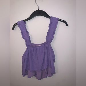 Showpo. Lilac Ruffle Top